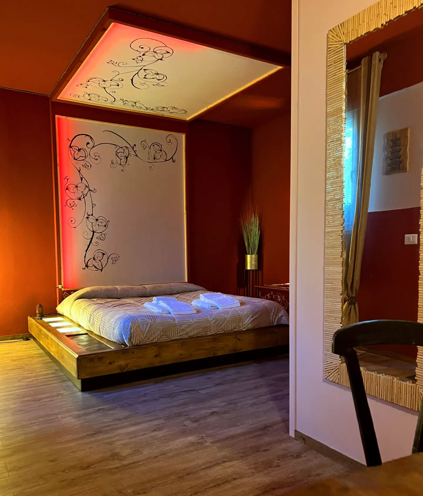 Zen room — overall view with soft lighting